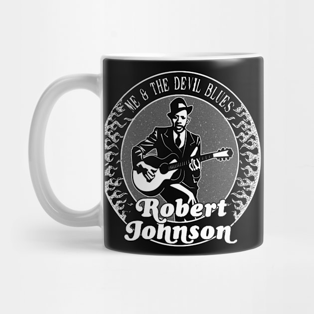 Robert Johnson - Me & The Devil Blues by CosmicAngerDesign